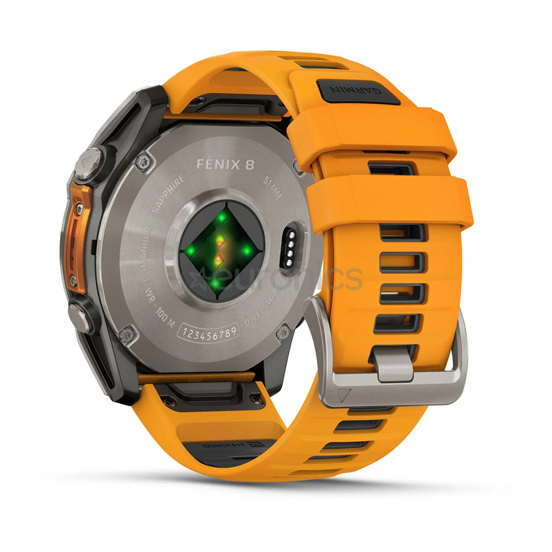 Garmin Fenix 8 Sapphire, 51 mm, titanium - Sports watch