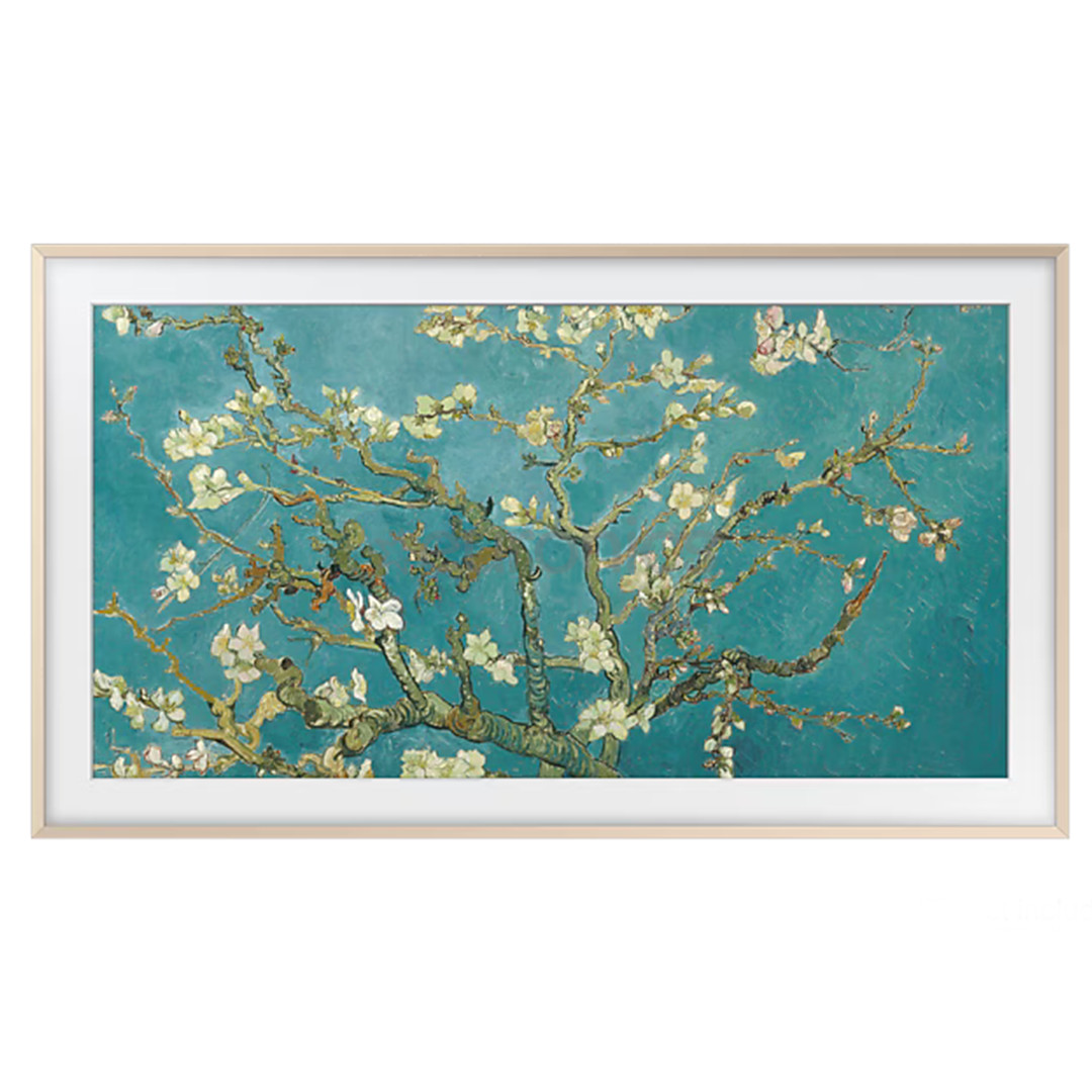 Samsung The Frame (2024), 55", beež - Kohandatav teleriraam