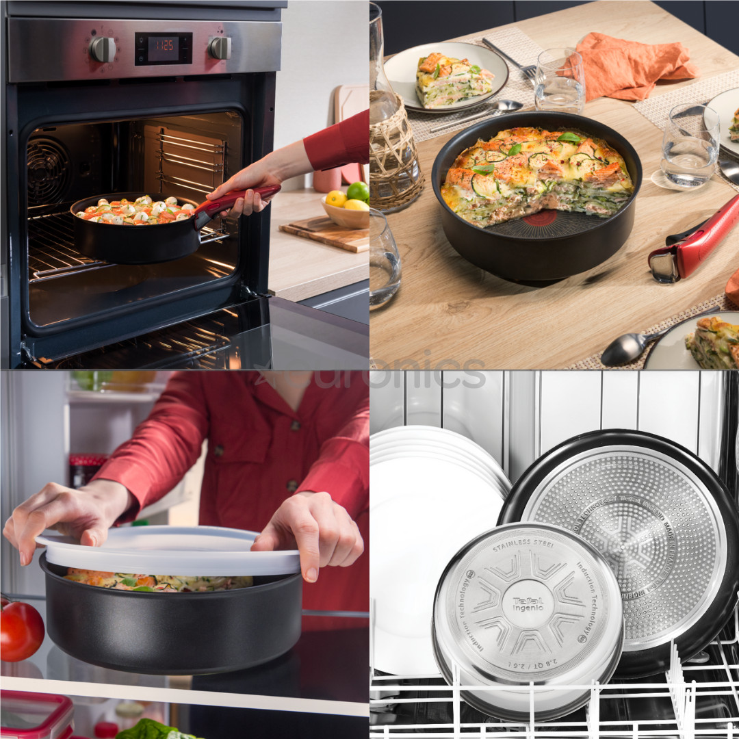 Tefal Ingenio Unlimited On, 5-osaline - Pottide ja pannide komplekt + käepide