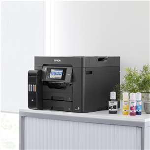 Epson EcoTank  L6460, Wi-Fi, must - Multifunktsionaalne värvi-tindiprinter