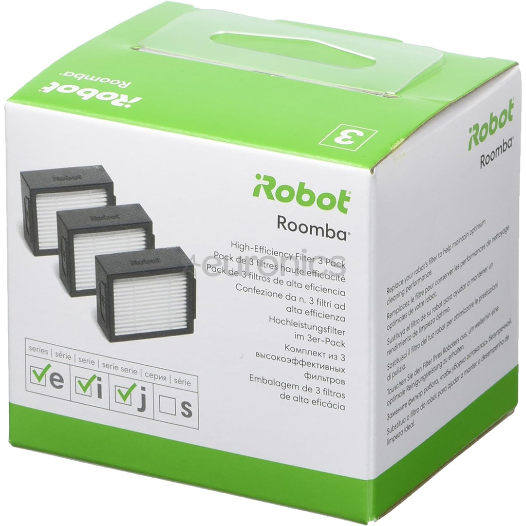 iRobot Roomba Combo i5/i5+/j5/j5+/i8/i8+ - Kõrge tõhususega filter