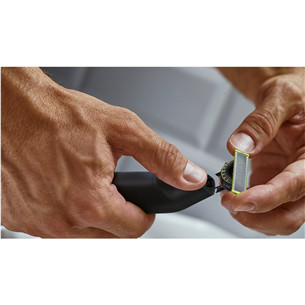 Philips OneBlade Pro 360 Nägu + keha, must - Hübriidraseerija