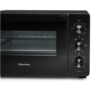 Hisense, 30 л, 1600 Вт, черный - Мини-духовка