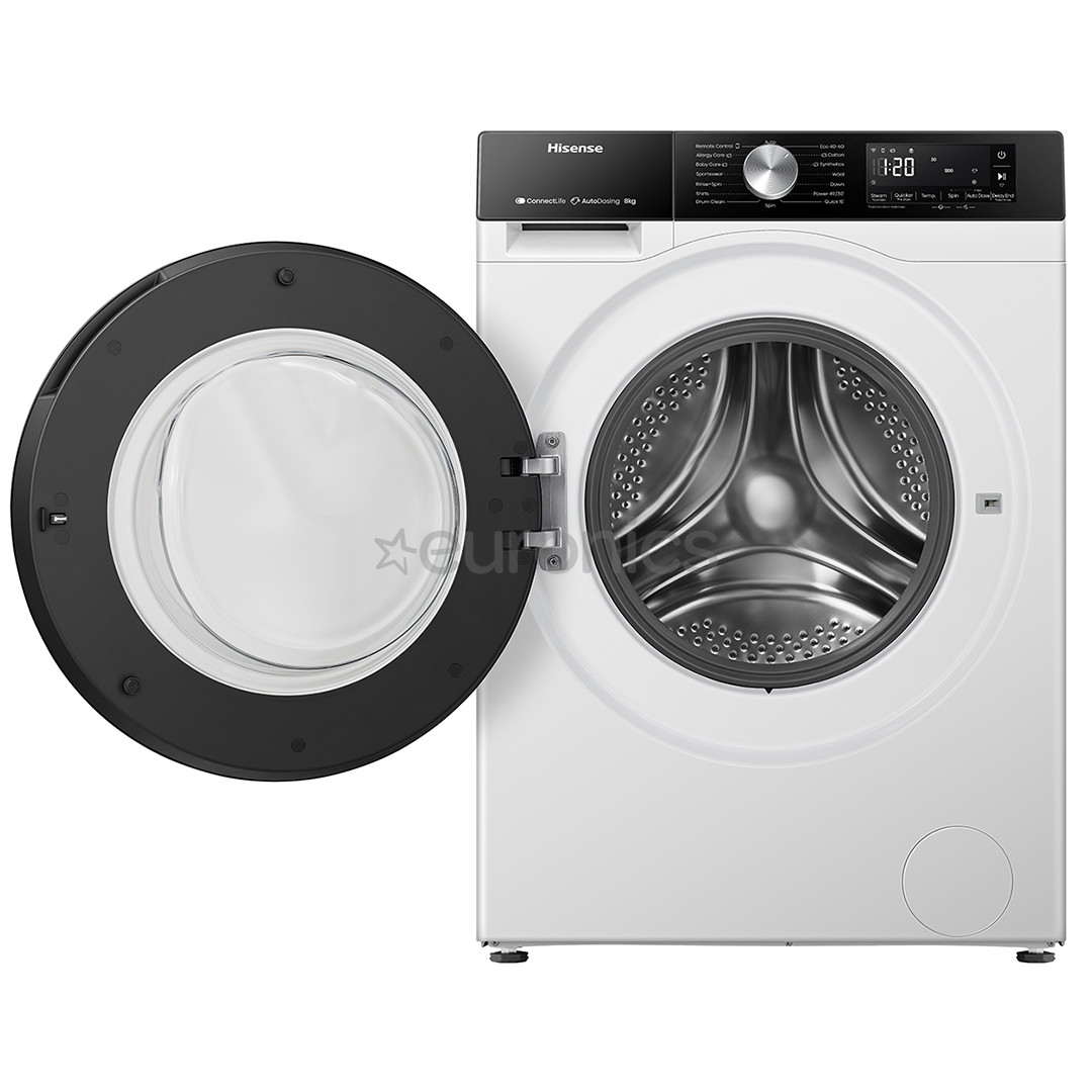 Hisense, 8 kg, depth 48 cm, 1400 rpm - Front load washing machine