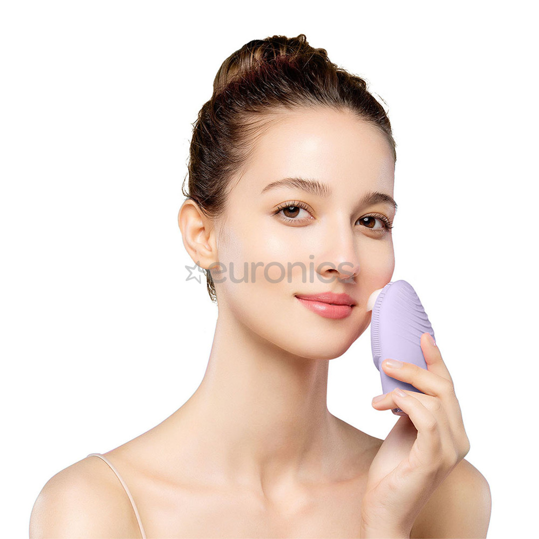 Foreo Luna 3 Sensitive, lilla - Näopuhastusharjake