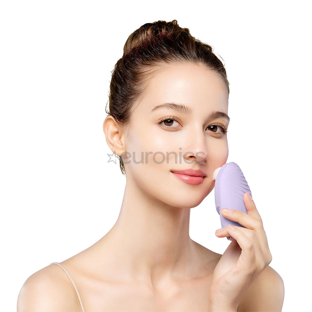 Foreo Luna 3 Sensitive, lilla - Näopuhastusharjake