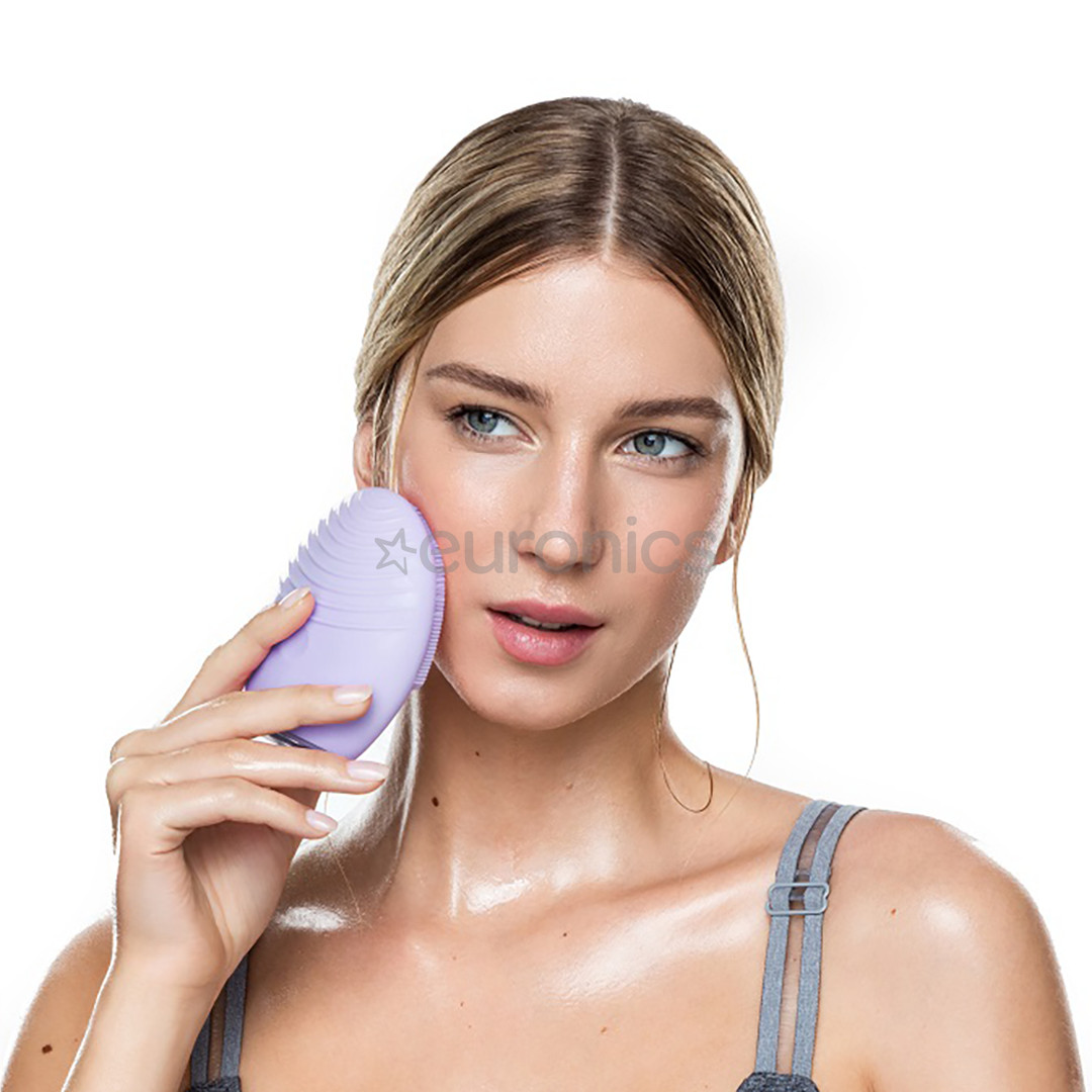 Foreo Luna 3 Sensitive, lilla - Näopuhastusharjake