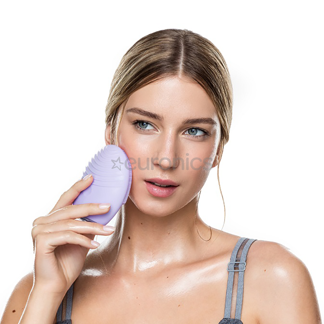 Foreo Luna 3 Sensitive, lilla - Näopuhastusharjake