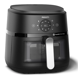 Philips Airfryer 2000 seeria, 6.2 L, 1700 W, must - Kuumaõhufritüür
