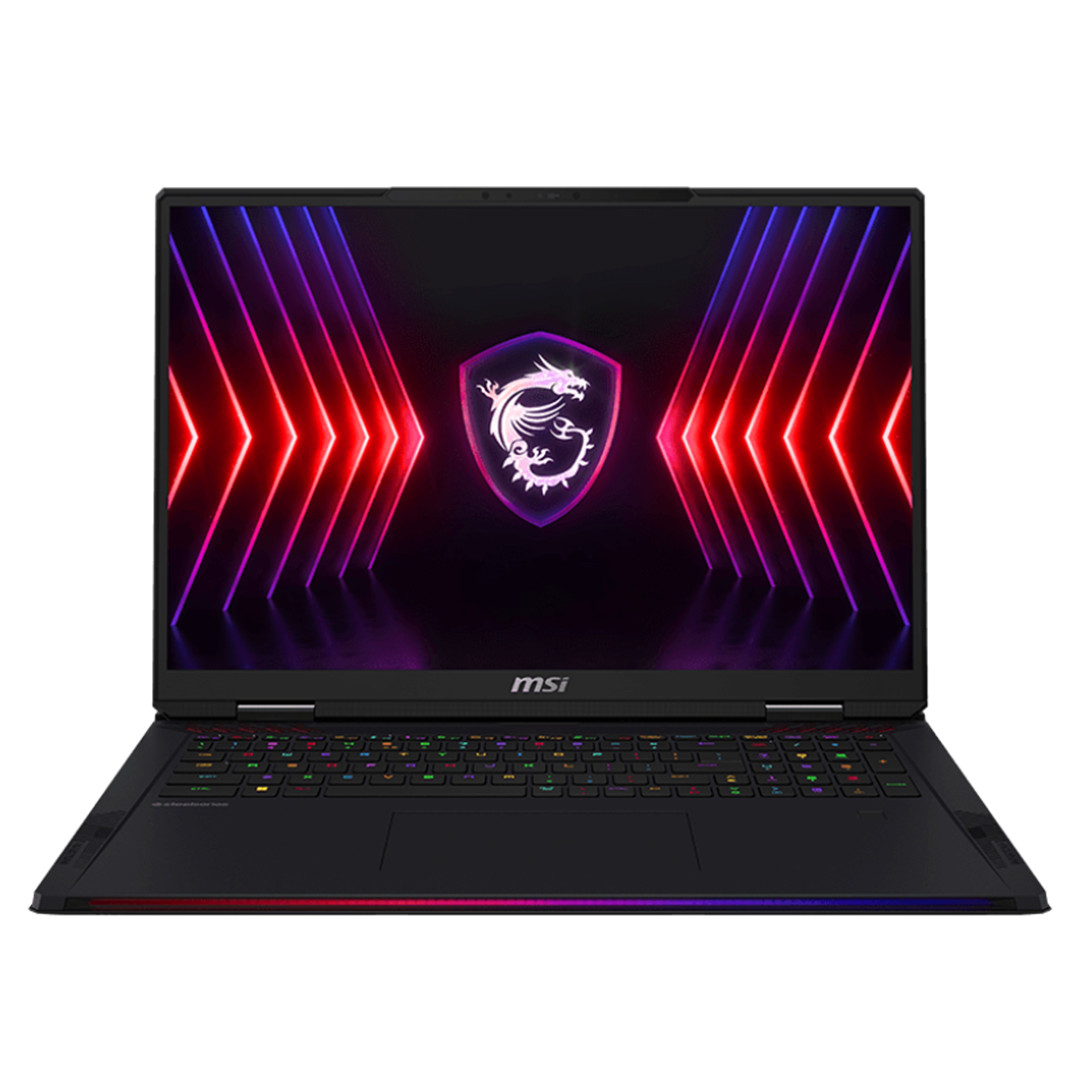 MSI Raider 18 HX A14V 20th Anniversary Bundle, 18'', 120 Гц, UHD+, Mini LED, i9, 32 ГБ, 1 ТБ, RTX 4070, черный - Комплект с ноутбуком