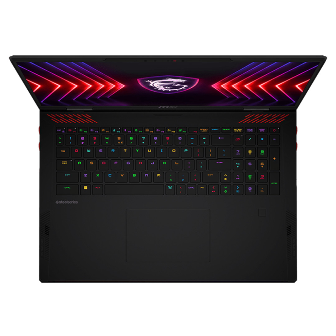 MSI Raider 18 HX A14V 20th Anniversary Bundle, 18'', 120 Гц, UHD+, Mini LED, i9, 32 ГБ, 1 ТБ, RTX 4070, черный - Комплект с ноутбуком