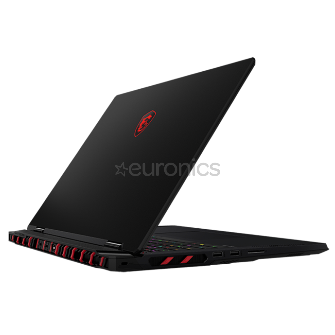 MSI Raider 18 HX A14V 20th Anniversary Bundle, 18'', 120 Hz, UHD+, Mini LED, i9, 32 GB, 1 TB, RTX 4070, core black - Notebook bundle
