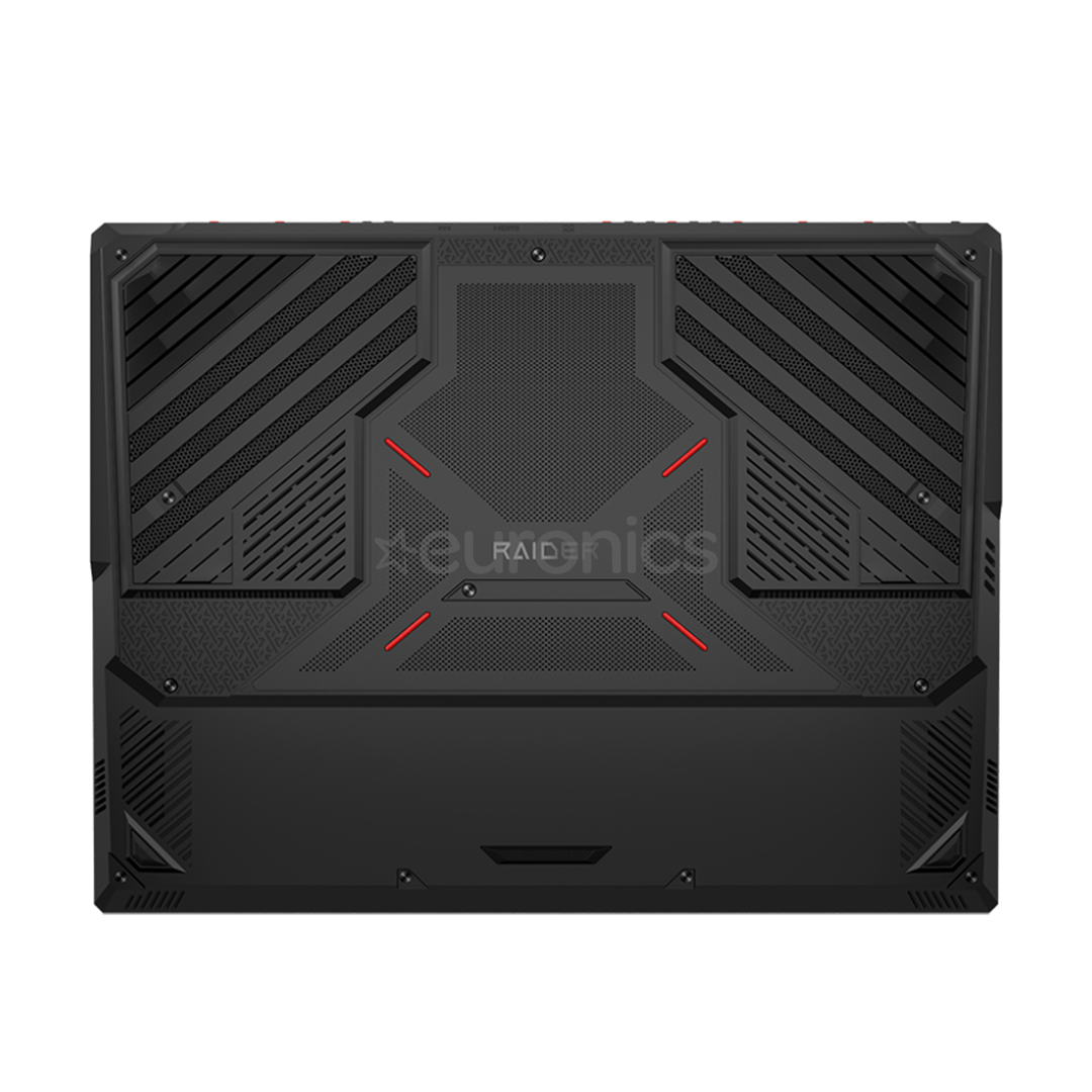 MSI Raider 18 HX A14V 20th Anniversary Bundle, 18'', 120 Hz, UHD+, Mini LED, i9, 32 GB, 1 TB, RTX 4070, core black - Notebook bundle