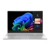Asus Vivobook S 15 OLED, 15,6'', 120 Гц, OLED, 3K, X Elite, 32 ГБ, 1 ТБ, Copilot+, серебристый - Ноутбук