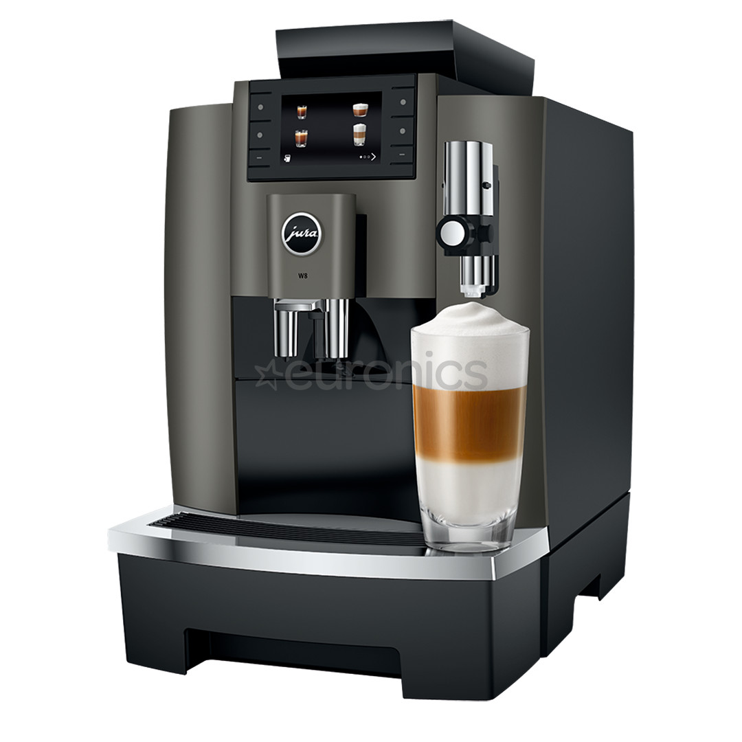 JURA W8 Dark Inox (EA) - Espresso machine