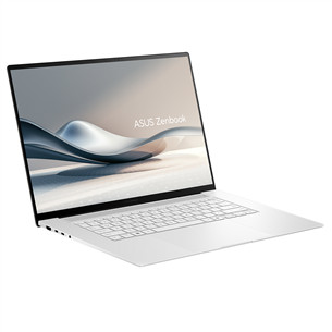 Asus Zenbook S 16 OLED, 16'', 3K, 120 Hz, OLED, Ryzen AI 9, 24 GB, 1 TB, valge - Sülearvuti