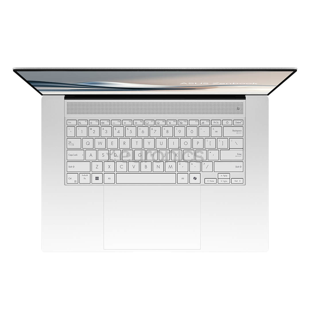 Asus Zenbook S 16 OLED, 16'', 3K, 120 Гц, OLED, Ryzen AI 9, 24 ГБ, 1 ТБ, белый - Ноутбук