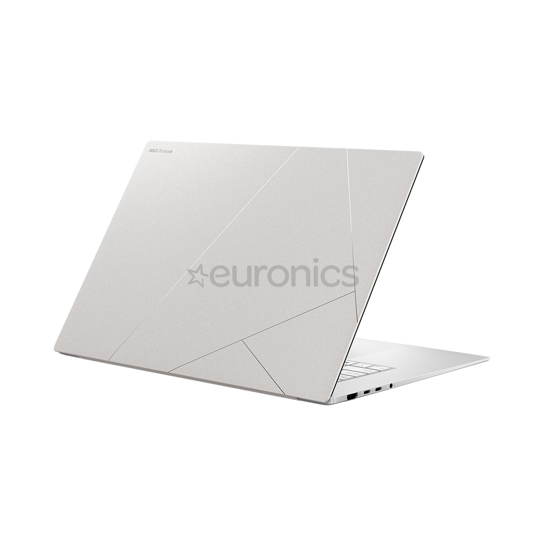 Asus Zenbook S 16 OLED, 16'', 3K, 120 Hz, OLED, Ryzen AI 9, 24 GB, 1 TB, valge - Sülearvuti