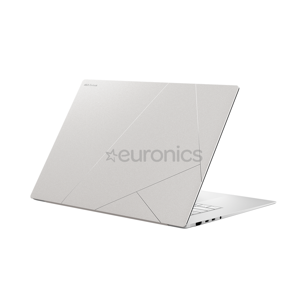 Asus Zenbook S 16 OLED, 16'', 3K, 120 Гц, OLED, Ryzen AI 9, 24 ГБ, 1 ТБ, белый - Ноутбук