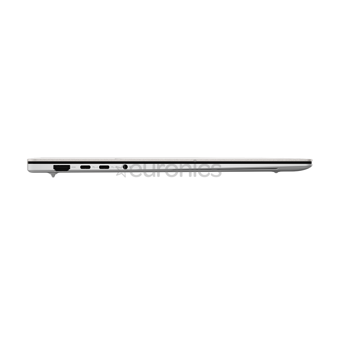 Asus Zenbook S 16 OLED, 16'', 3K, 120 Гц, OLED, Ryzen AI 9, 24 ГБ, 1 ТБ, белый - Ноутбук