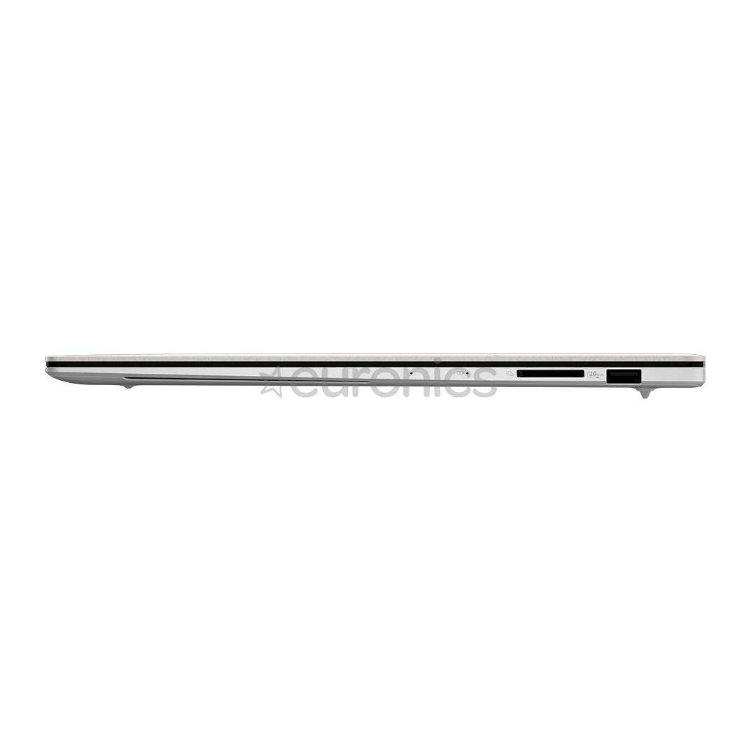 Asus Zenbook S 16 OLED, 16'', 3K, 120 Гц, OLED, Ryzen AI 9, 24 ГБ, 1 ТБ, белый - Ноутбук