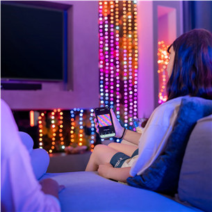 Twinkly Candies Pearls, RGB, 200 LED, USB-C, 12 m, roheline - Nutivalgusti