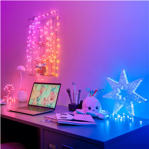 Twinkly Candies Pearls, RGB, 100 LED, USB-C, 6 m, läbipaistev - Nutivalgusti