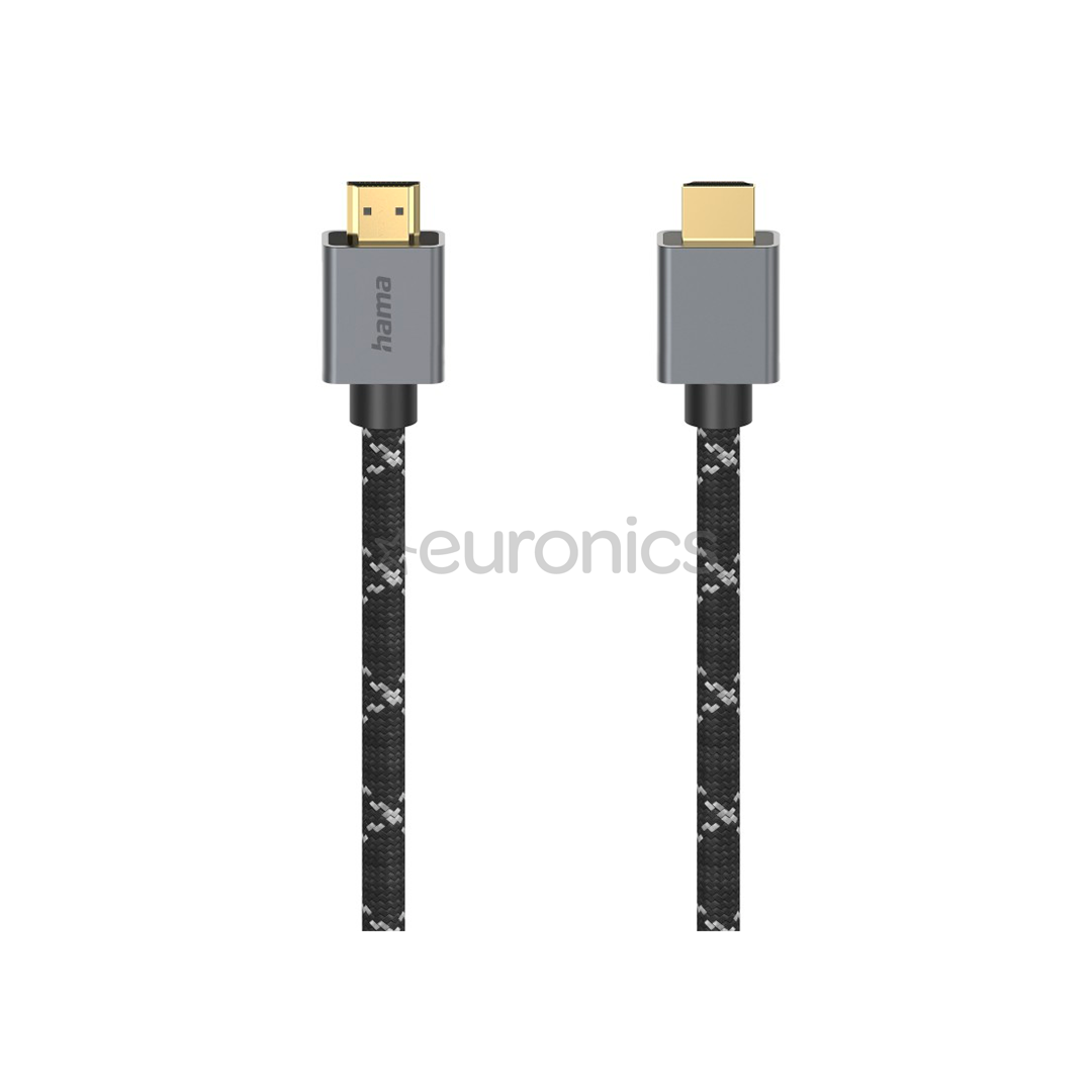 Hama HDMI, Ultra-HD 8K, alu, 2 m - Cable
