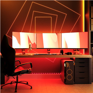 Twinkly Dots, 200 LED, IP20, 10 m, läbipaistev - Nutikas valgusriba