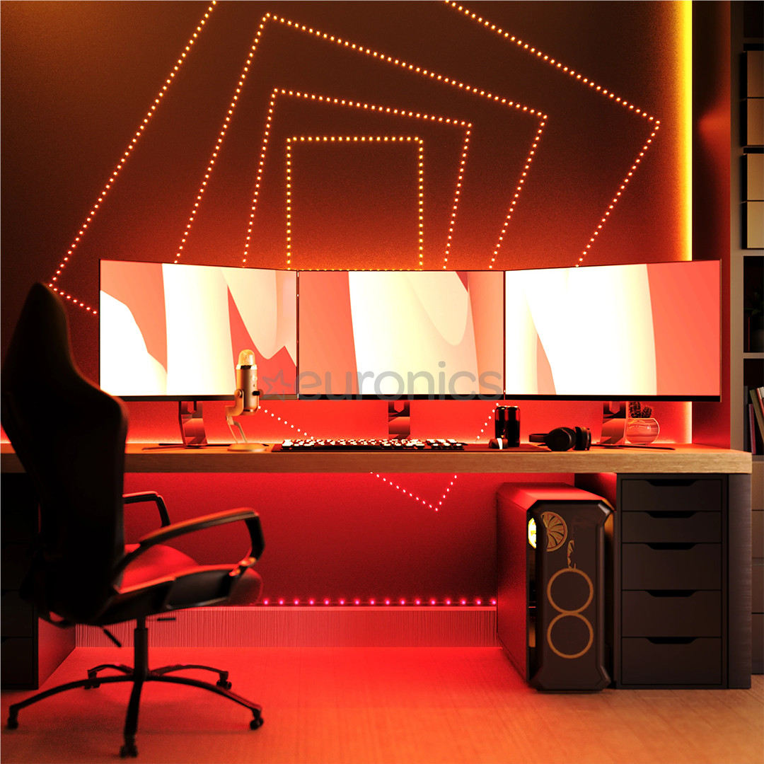 Twinkly Dots, 200 LED, IP20, 10 m, läbipaistev - Nutikas valgusriba