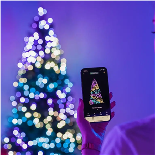 Twinkly Strings 750 (Multicolor edition), 750 LED, 60 m, must - Nutikad jõulutuled