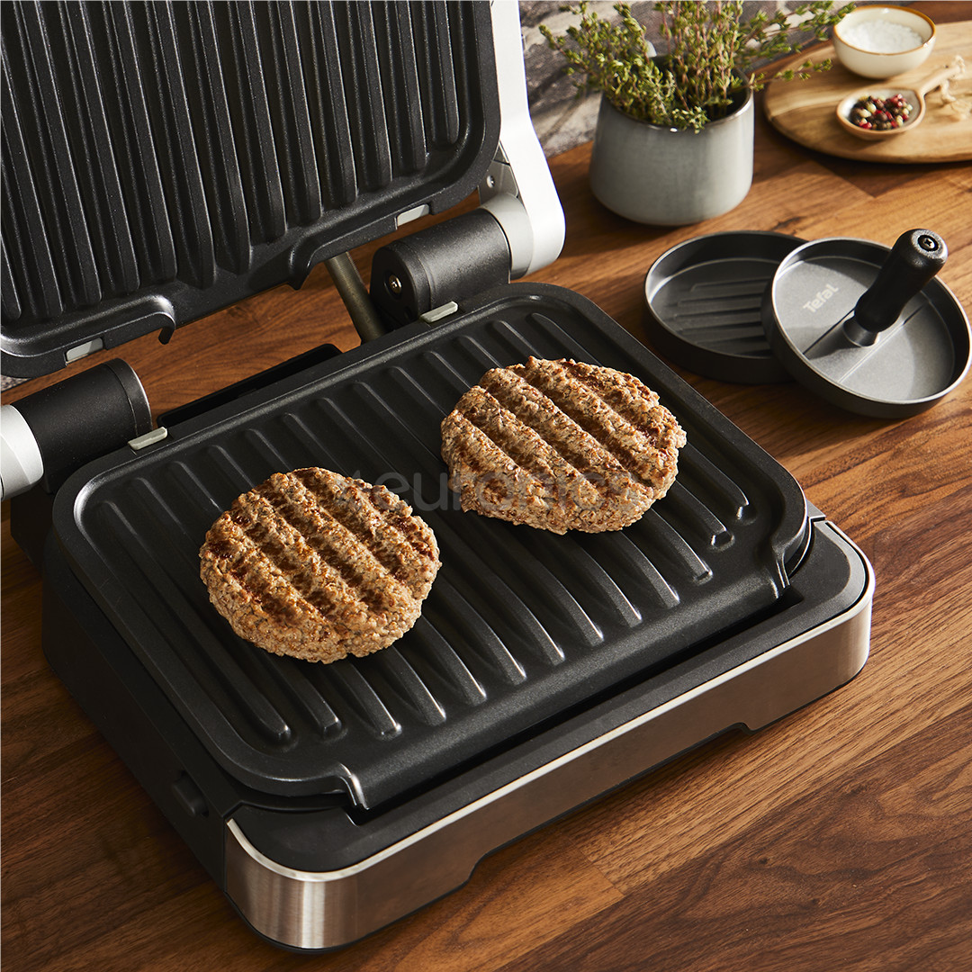 Tefal, black - Burger press