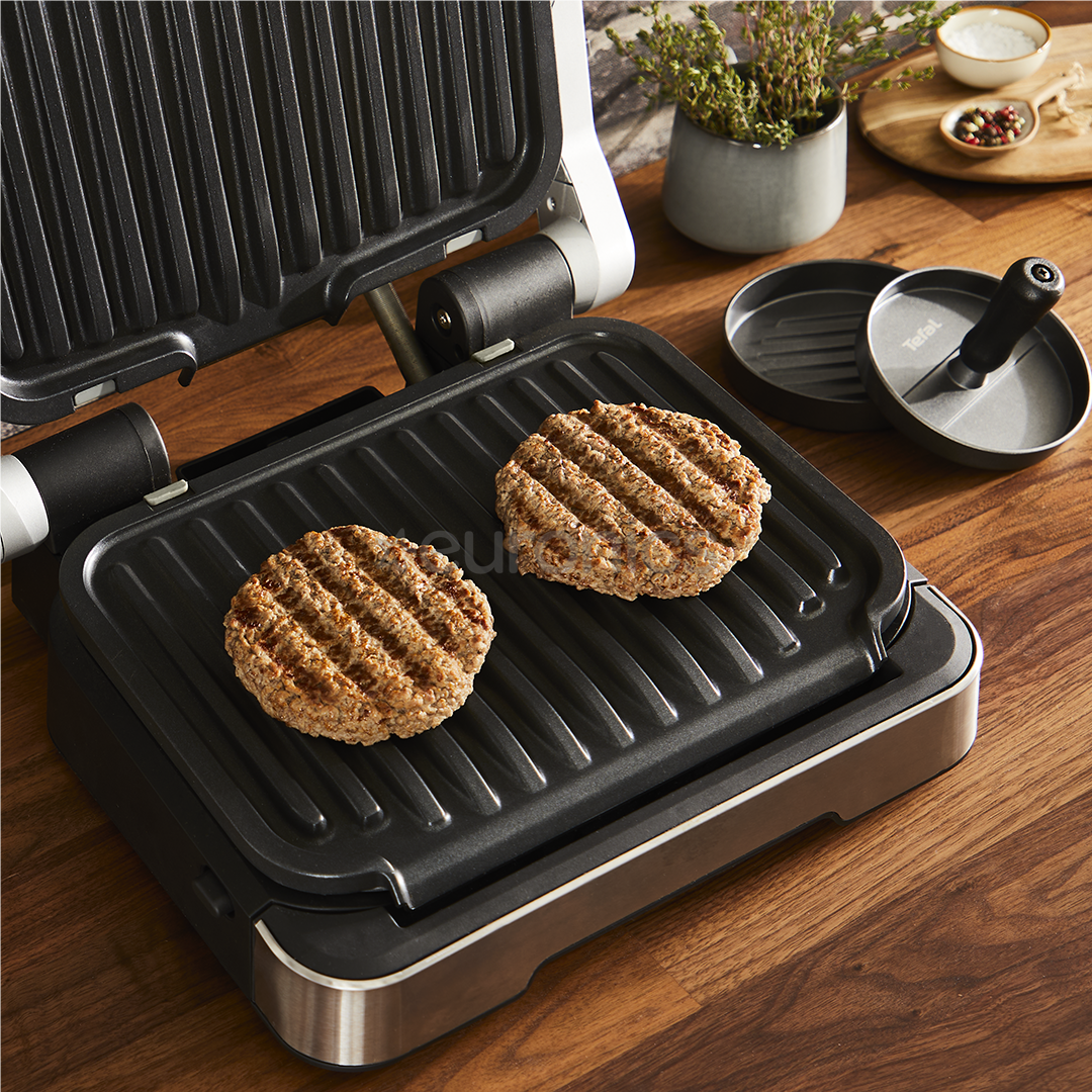 Tefal, black - Burger press