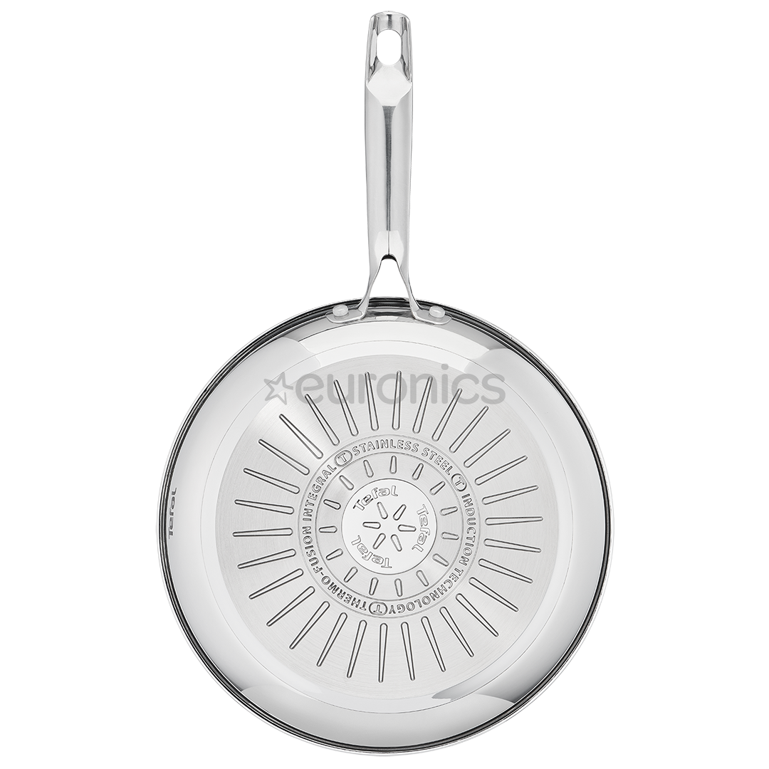 Tefal Duetto+, 20/24/28 cm, 3-osaline, roostevaba teras - Praepannide komplekt