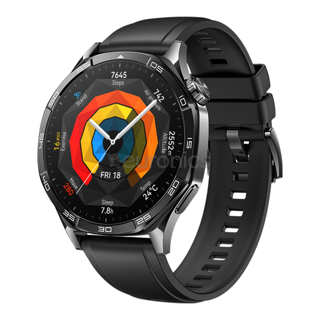 Huawei Watch GT 5, 46 mm, must - Nutikell