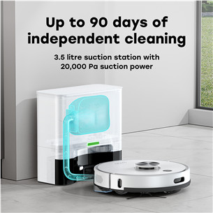 Zaco A10 Plus, сухая и влажная уборка, белый - Робот-пылесос