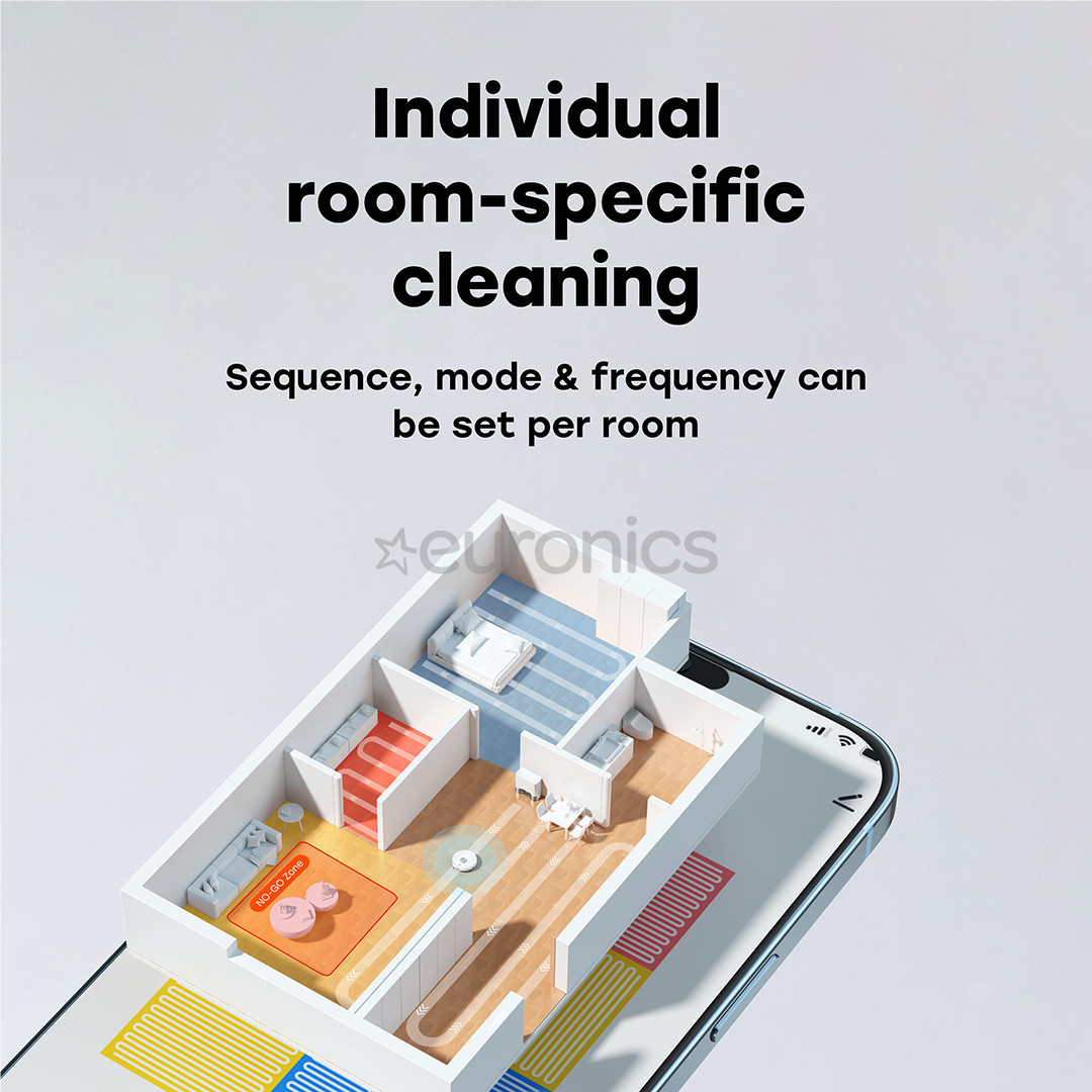 Zaco A10 Plus, сухая и влажная уборка, белый - Робот-пылесос