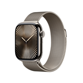 Apple Watch Series 10 GPS + Cellular, 42 мм, Milanese loop, титан / нерж. сталь - Смарт-часы
