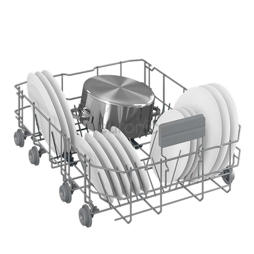 Beko, 10 place settings, silver - Free standing dishwasher