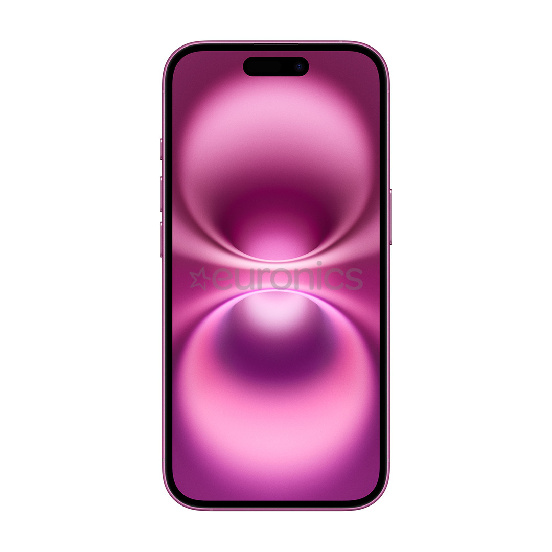 Apple iPhone 16, 128 GB, roosa - Nutitelefon