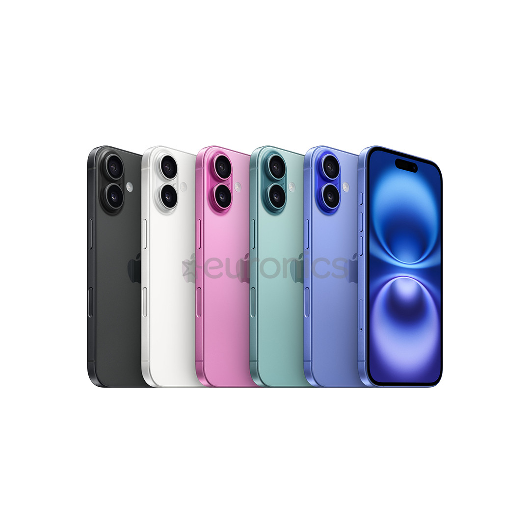 Apple iPhone 16 Plus, 128 GB, must - Nutitelefon