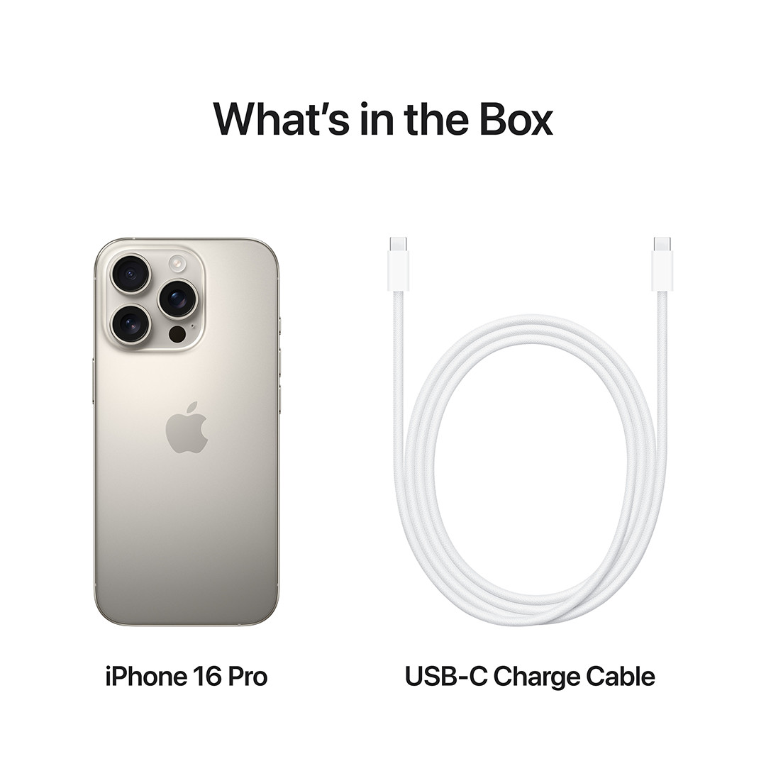 Apple iPhone 16 Pro, 1 TB, natural titanium - Smartphone