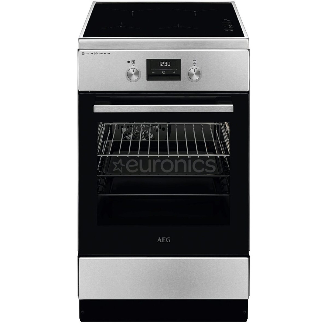 AEG 6000 Seeria SteamBake, 58 L, laius 50 cm, roostevaba teras - Induktsioonpliit