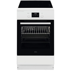 AEG 6000 Seeria SteamBake, 58 L, laius 50 cm, valge - Induktsioonpliit CIB56491BW