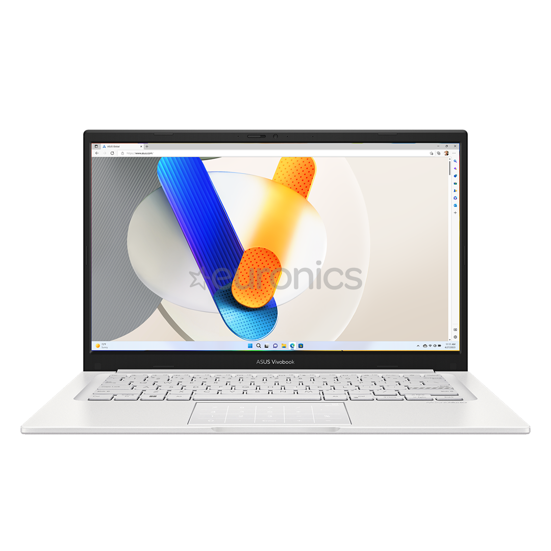 Asus Vivobook 14, 14'', FHD, i5, 16 GB, 512 GB, ENG, heleroheline - Sülearvuti