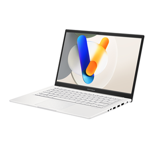Asus Vivobook 14, 14'', FHD, i5, 16 GB, 512 GB, ENG, valge - Sülearvuti