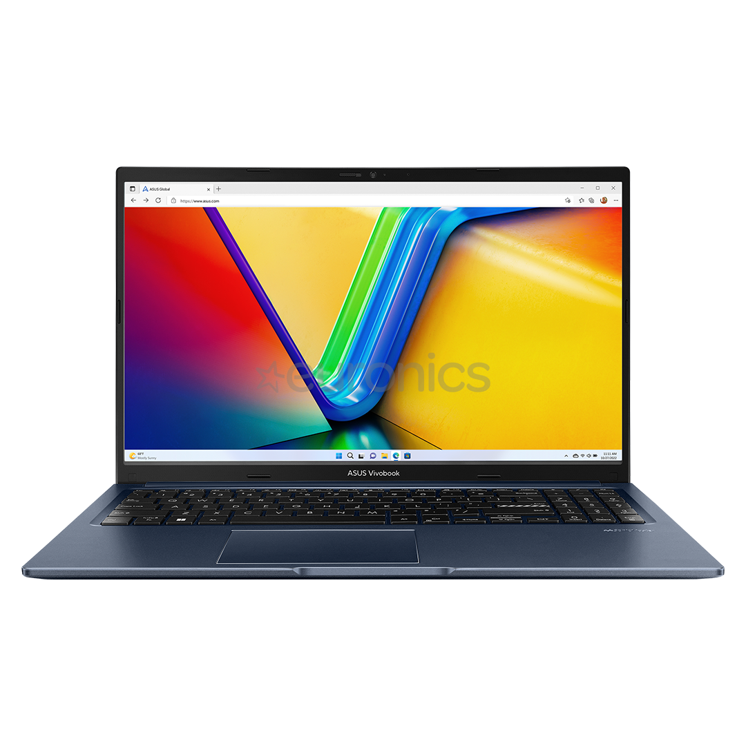 Asus VivoBook 15 X1502, 15,6'', FHD, i7, 16 GB, 512 GB, quiet blue - Notebook