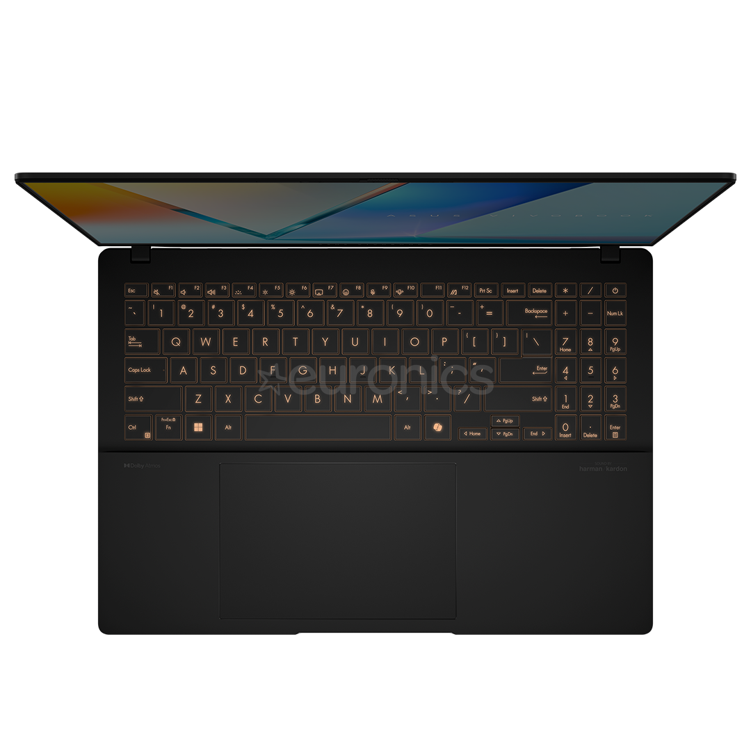 Asus Vivobook S 16 OLED, 16'', 3.2K, 120 Гц, OLED, Ryzen 7, 16 ГБ, 1 ТБ, черный - Ноутбук