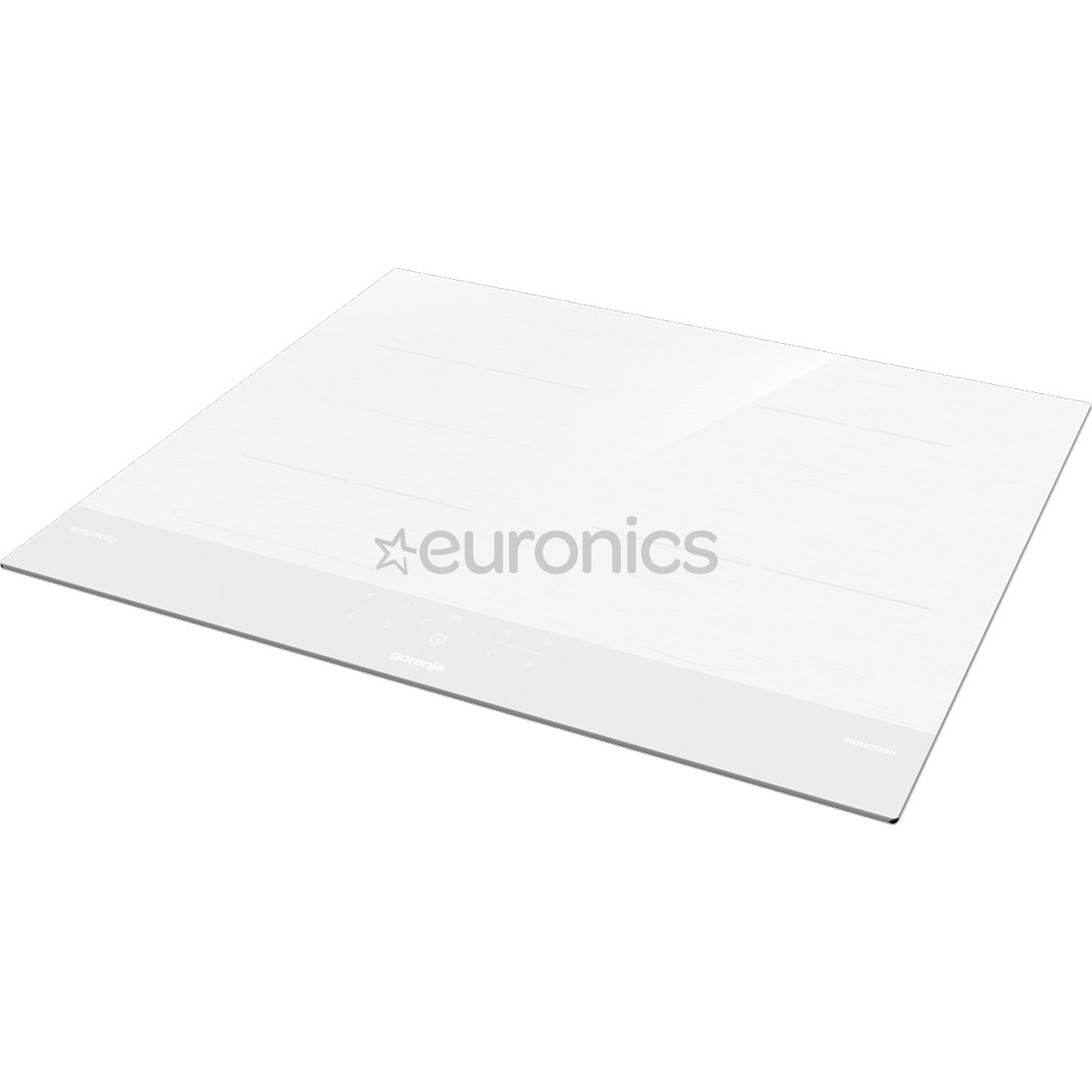 Gorenje, laius 59,5 cm, raamita, valge - Integreeritav induktsioonpliidiplaat