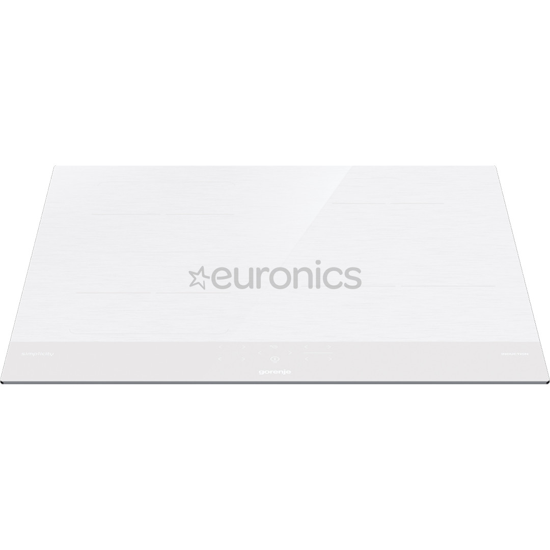 Gorenje, laius 59,5 cm, raamita, valge - Integreeritav induktsioonpliidiplaat